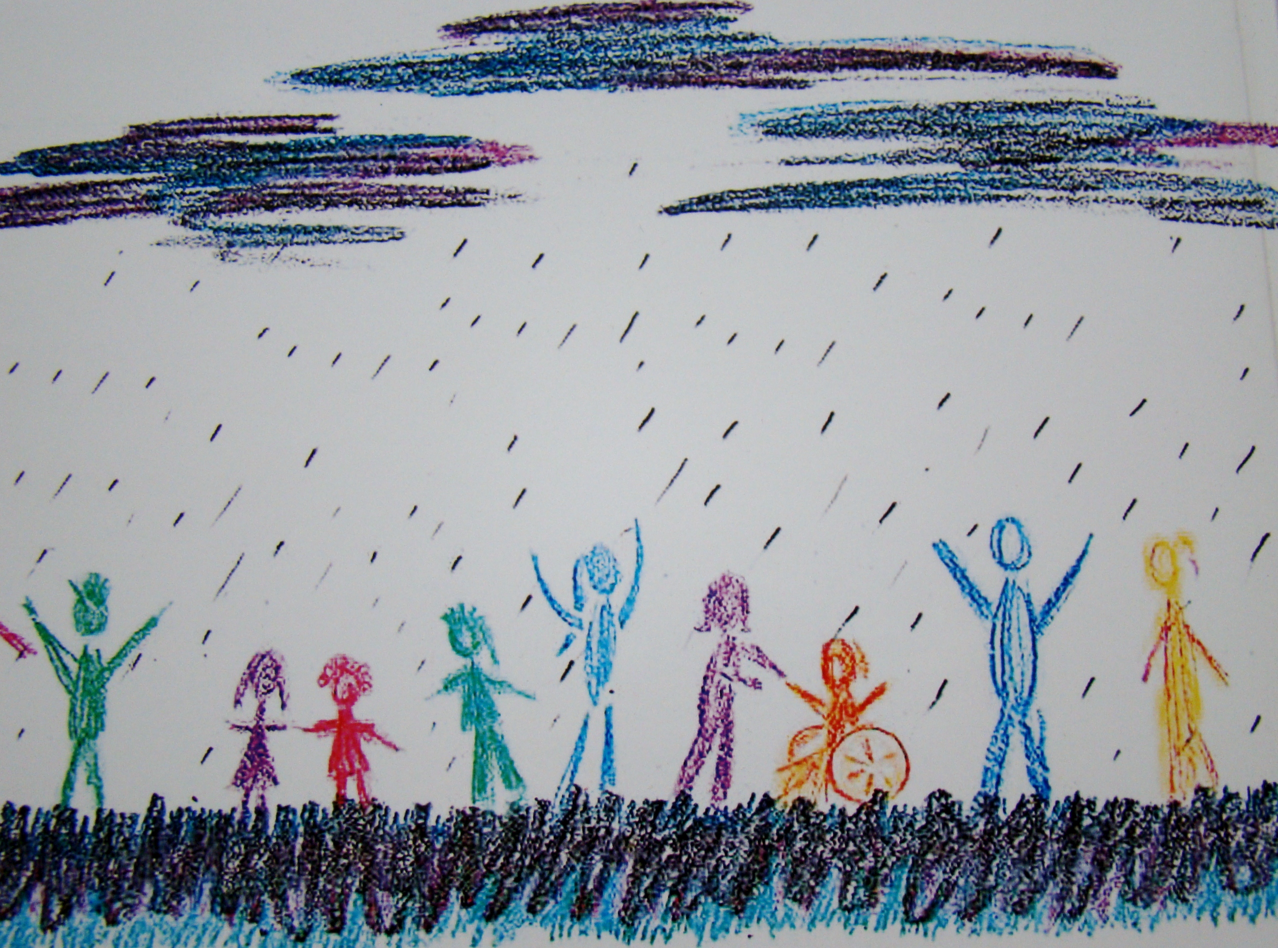 Children's book Dancing in the Rain